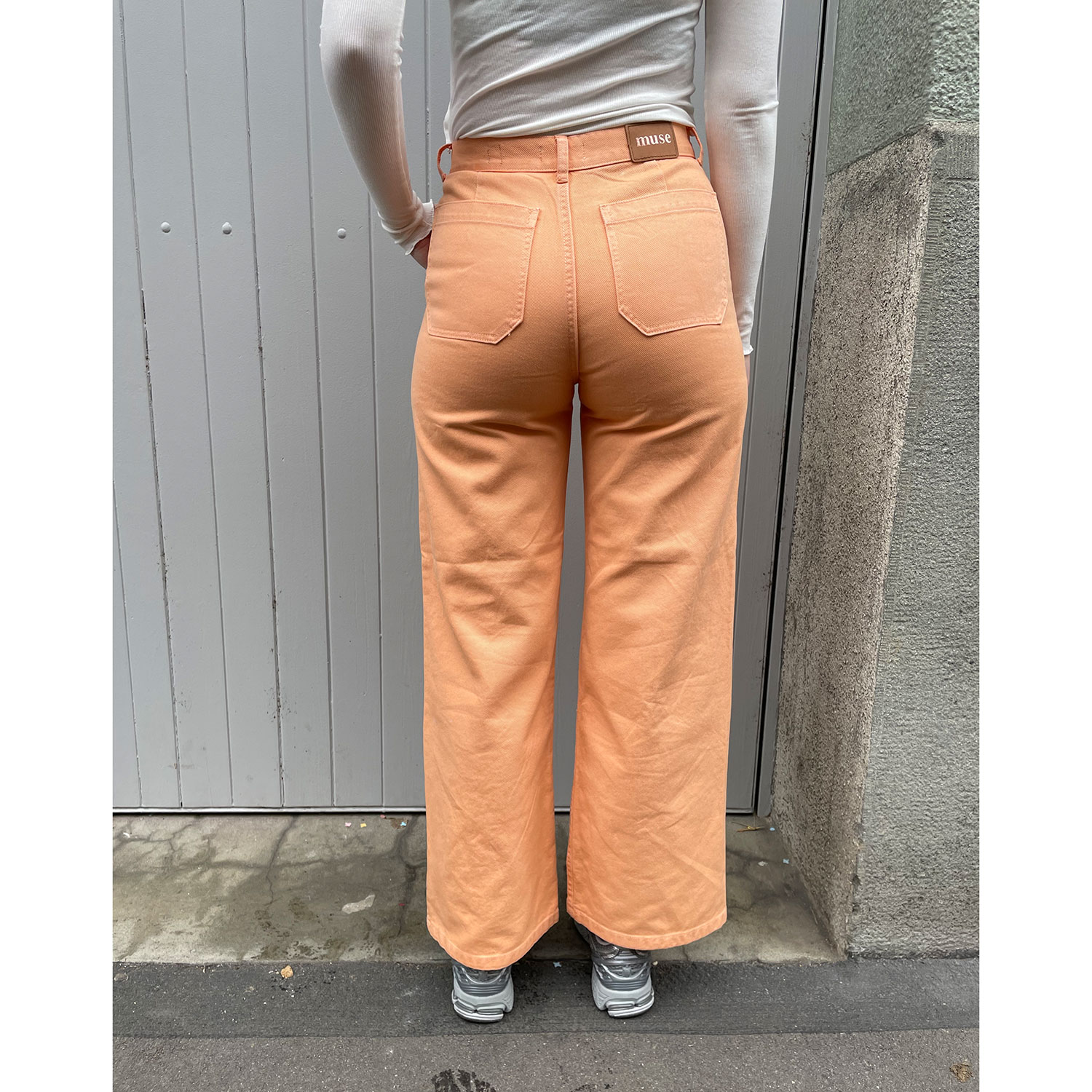 Muse Wally Jeanshose Peche