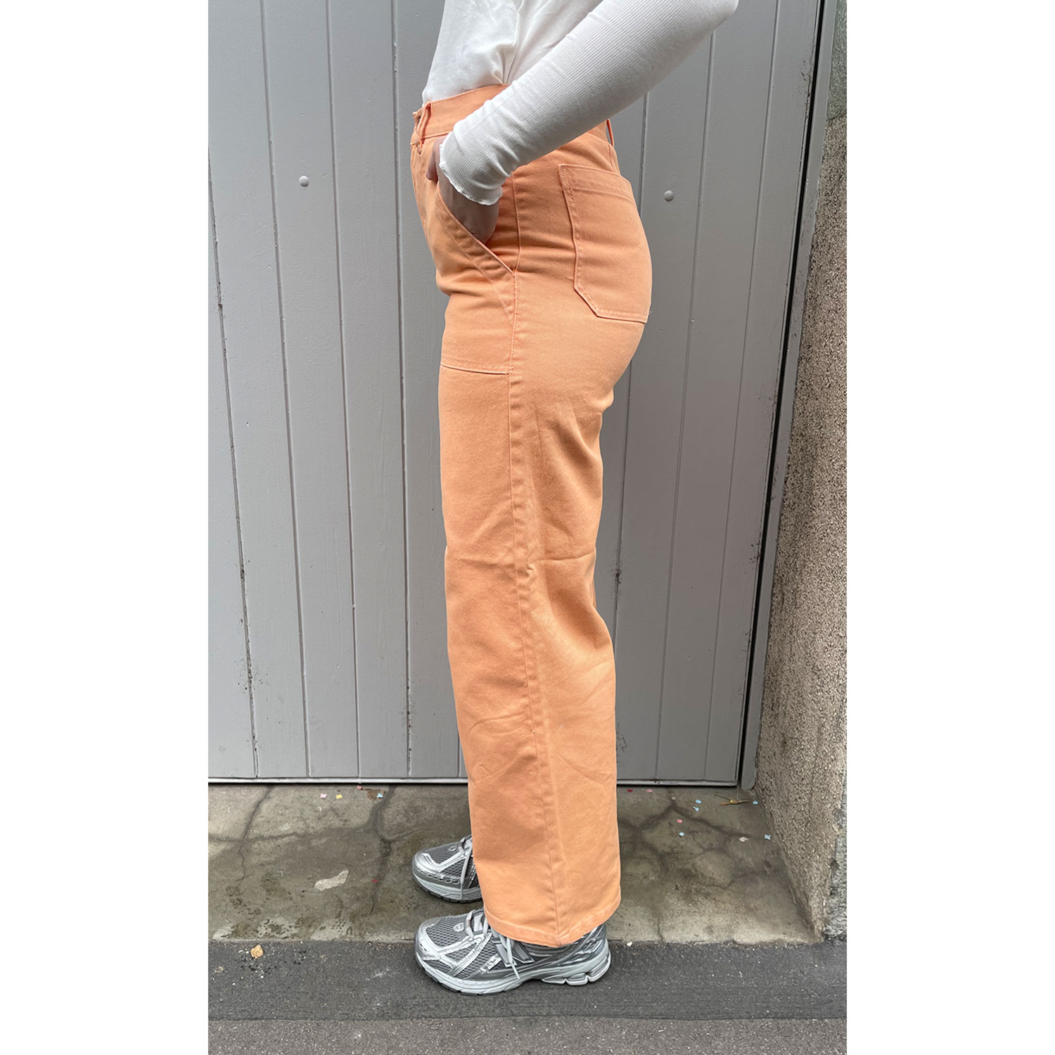 Muse Wally Jeanshose Peche