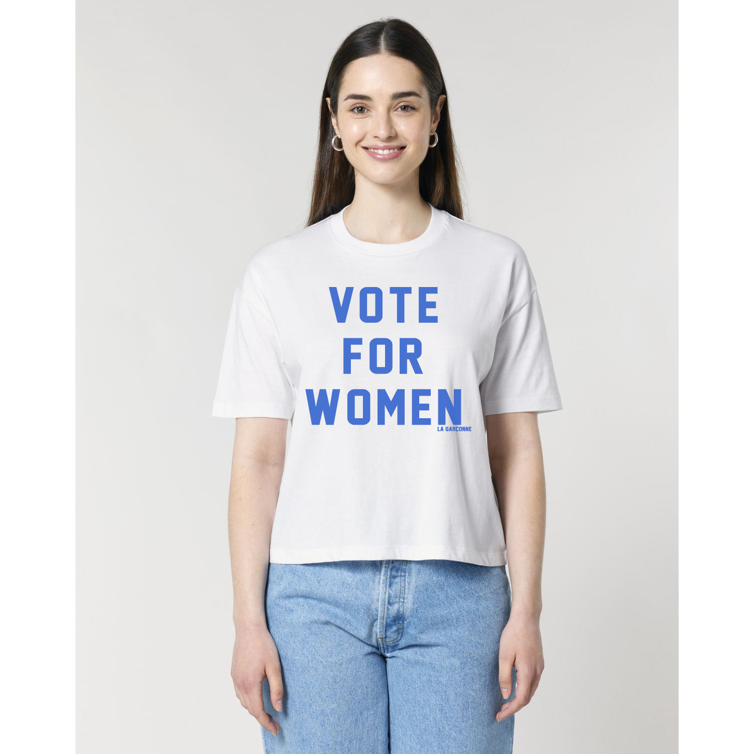 La Garçonne Vetements Vote For Women T-Shirt White