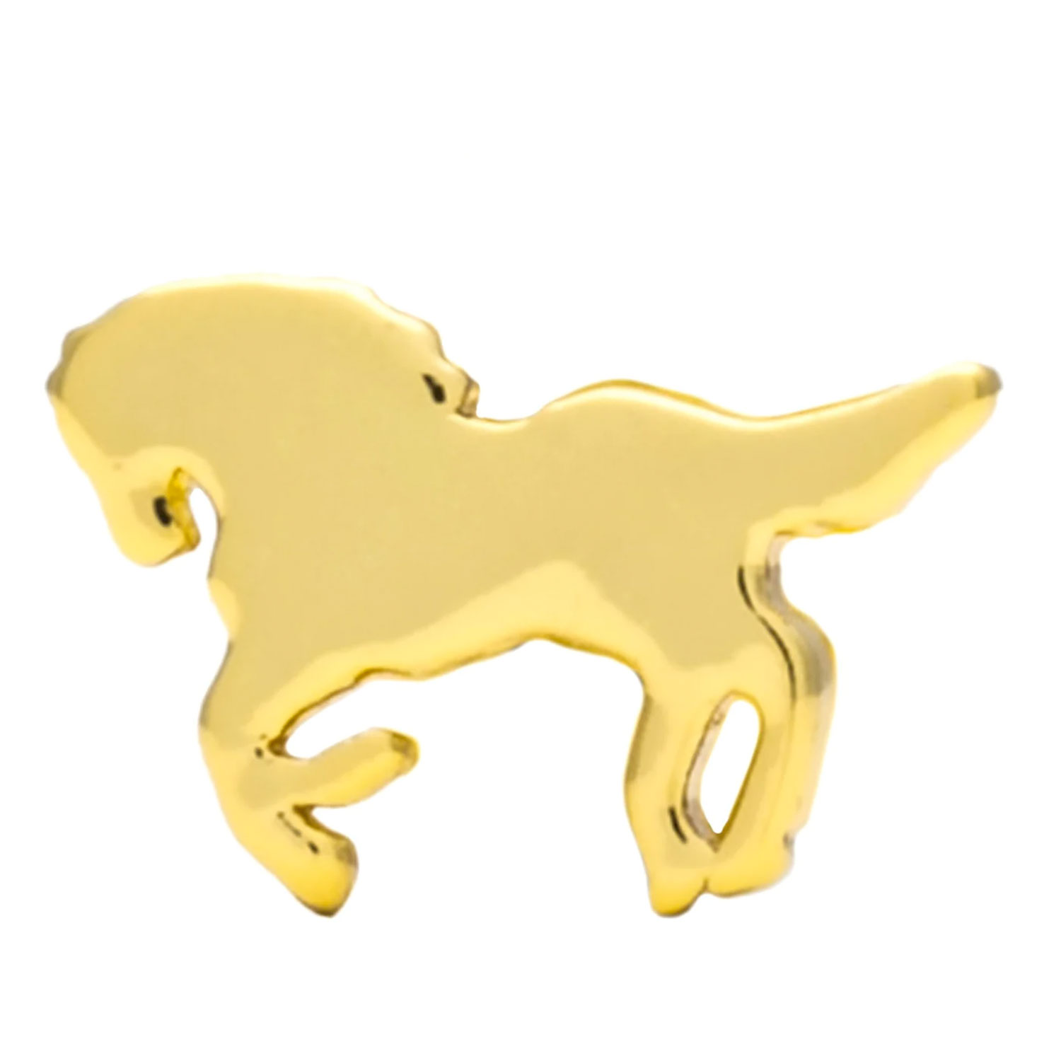 Wild Horse Ohrstecker Vergoldet