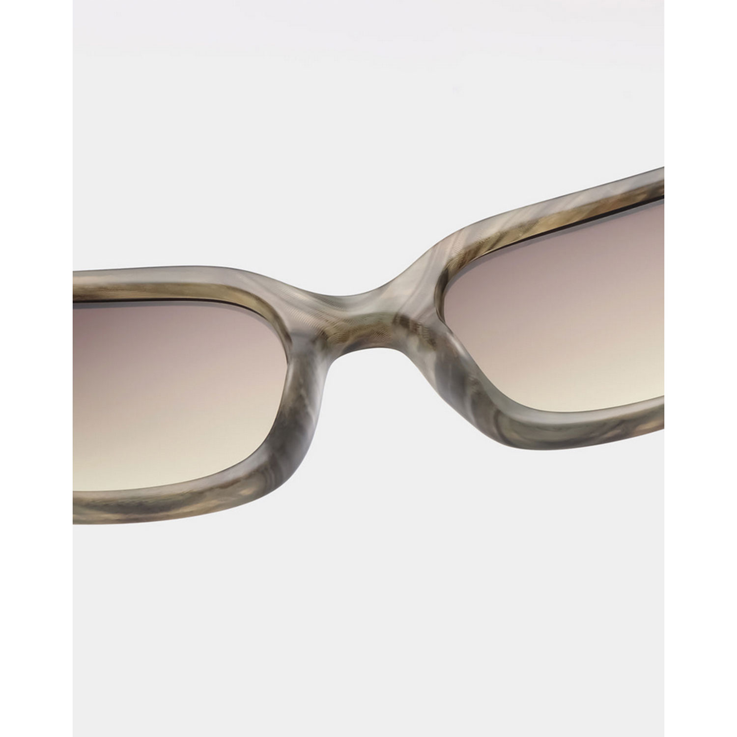 A.Kjaerbede Will Sonnenbrille in Grau gestreift von A.Kjaerbede Detail