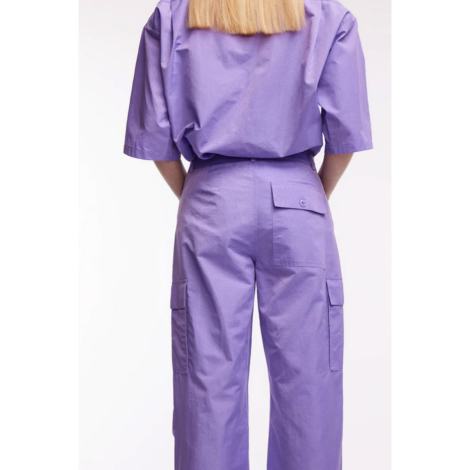 Oval Square Work Hose Digital Lavender