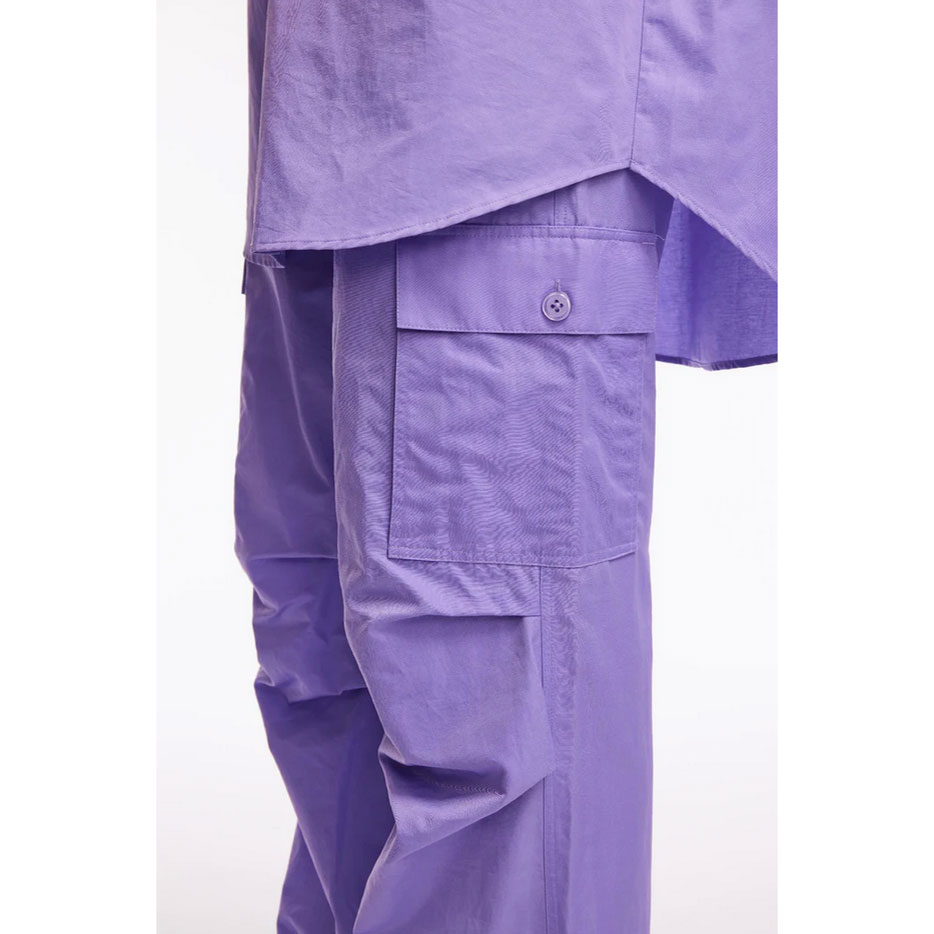 Oval Square Work Hose Digital Lavender