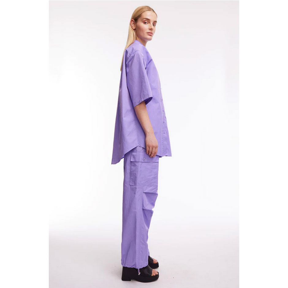 Oval Square Work Hose Digital Lavender