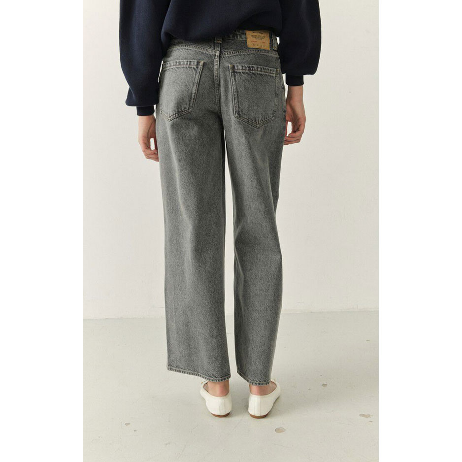 American Vintage Yopday American Vintage Jeanshose grau Model hinten