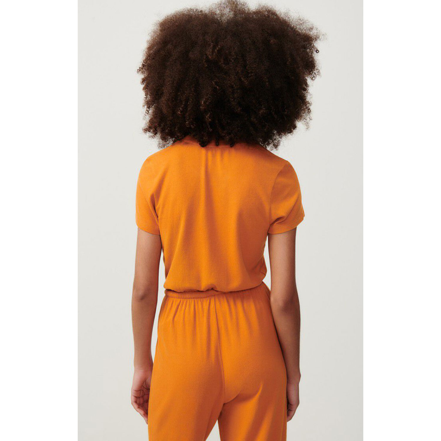 American Vintage Ypawood T-Shirt Pumpkin Melange