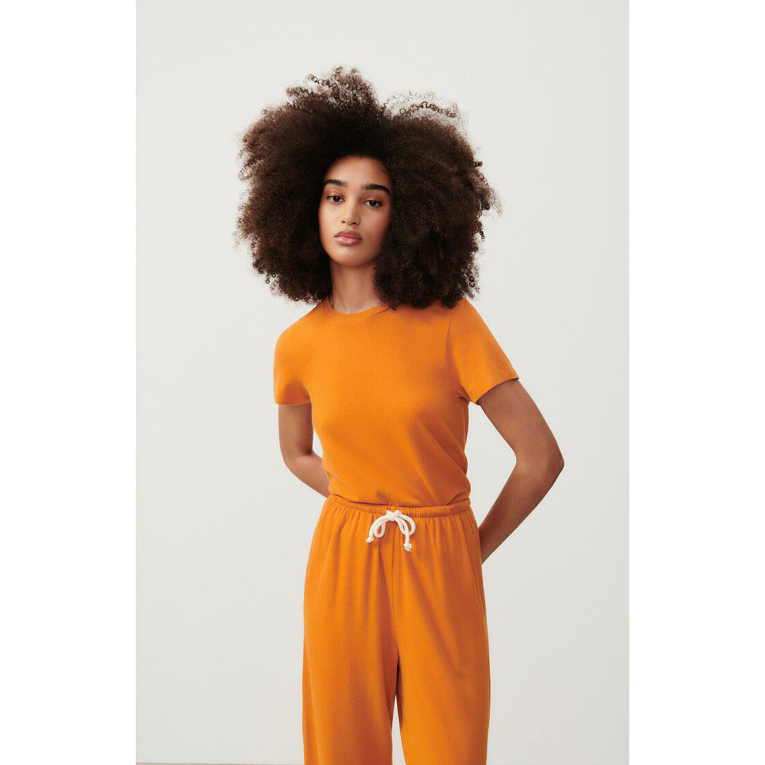 American Vintage Ypawood T-Shirt Pumpkin Melange