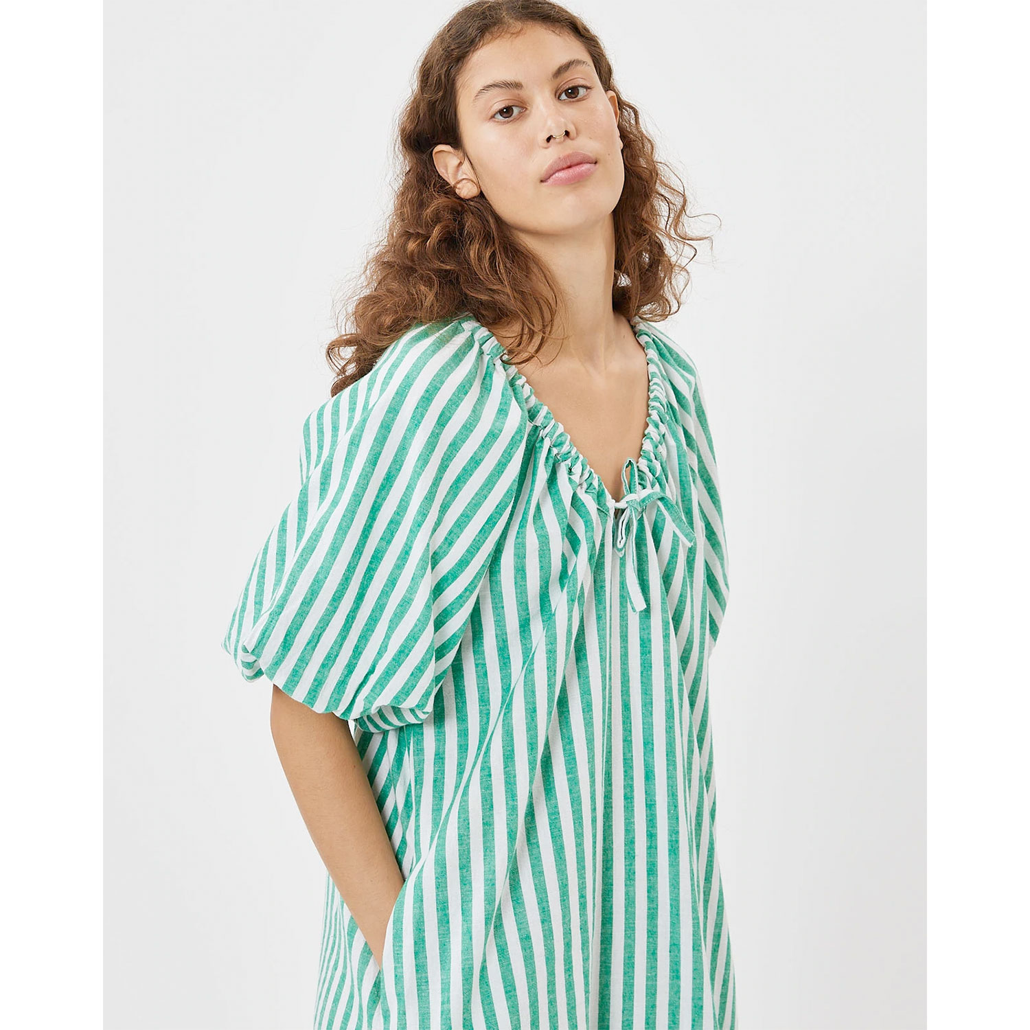 Minimum Zerina Kleid Deep Mint