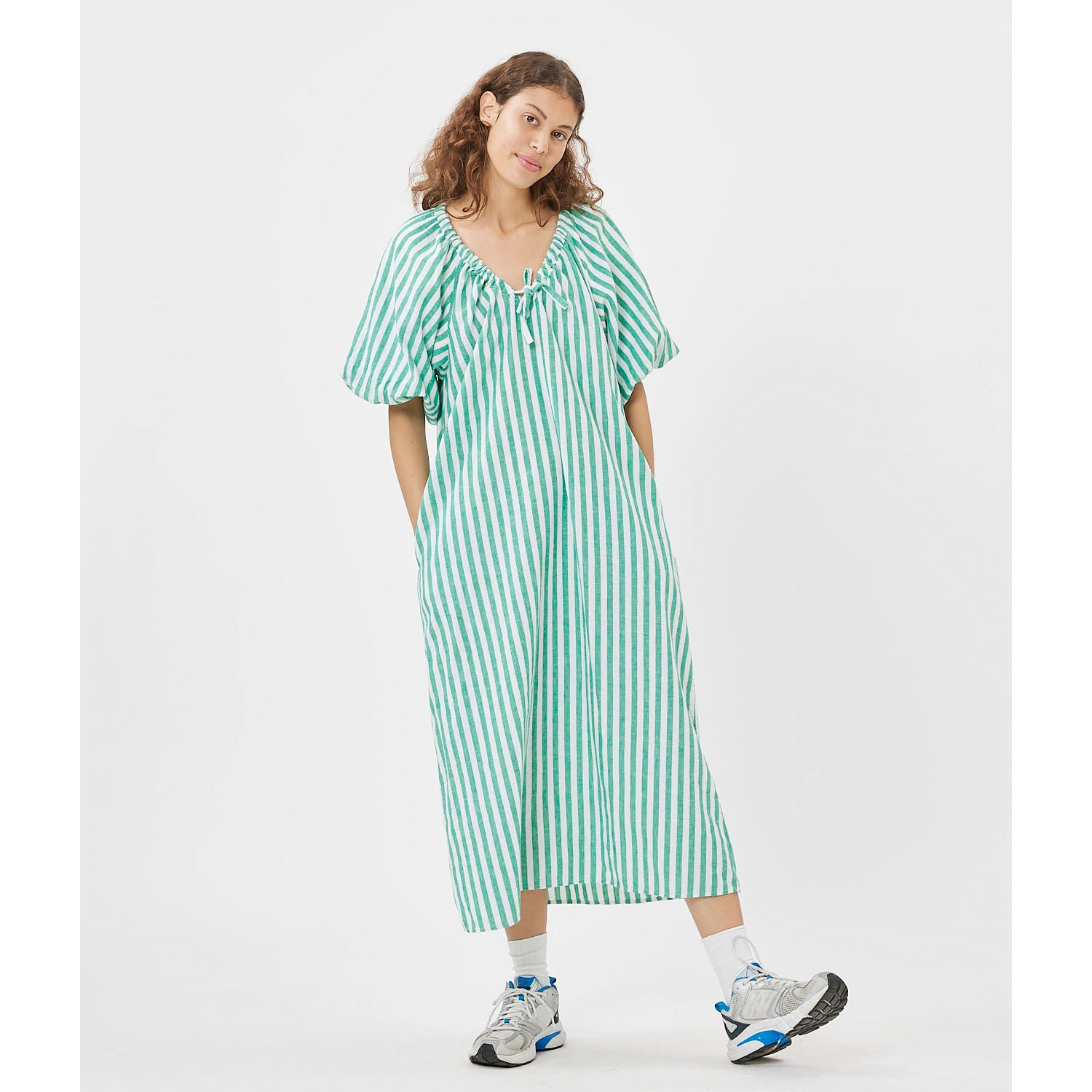 Minimum Zerina Kleid Deep Mint