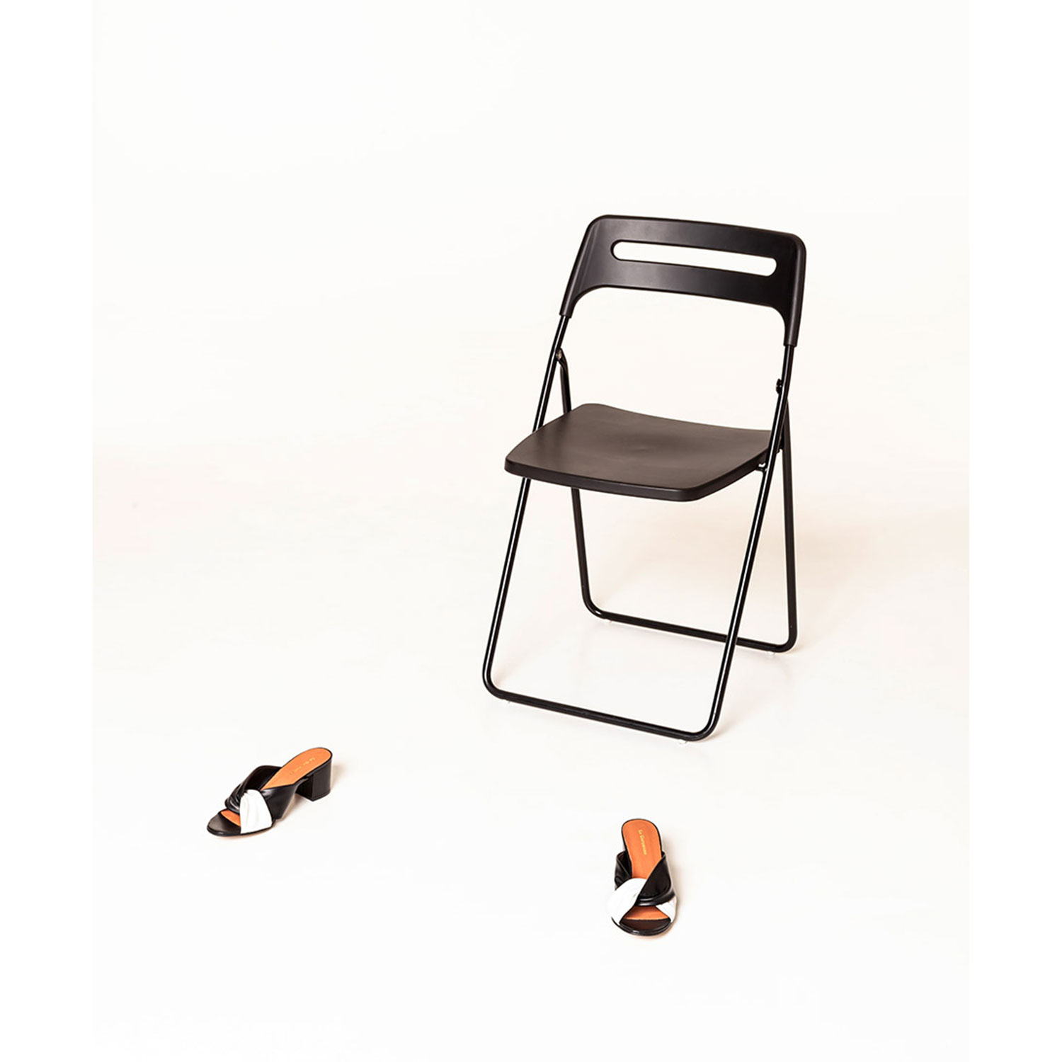 La Garçonne Zoe Absatzschuhe Mestizo Negro Ice