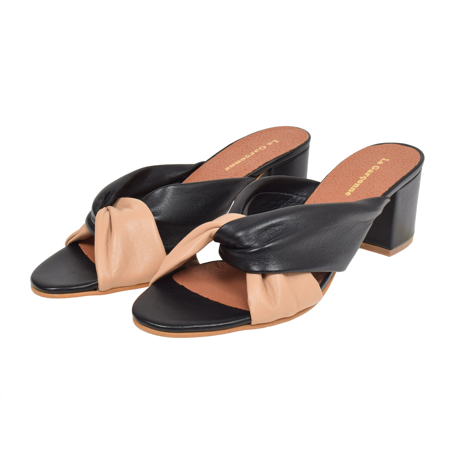 La Garçonne Zoe Absatzschuhe Mestizo Negro Ice